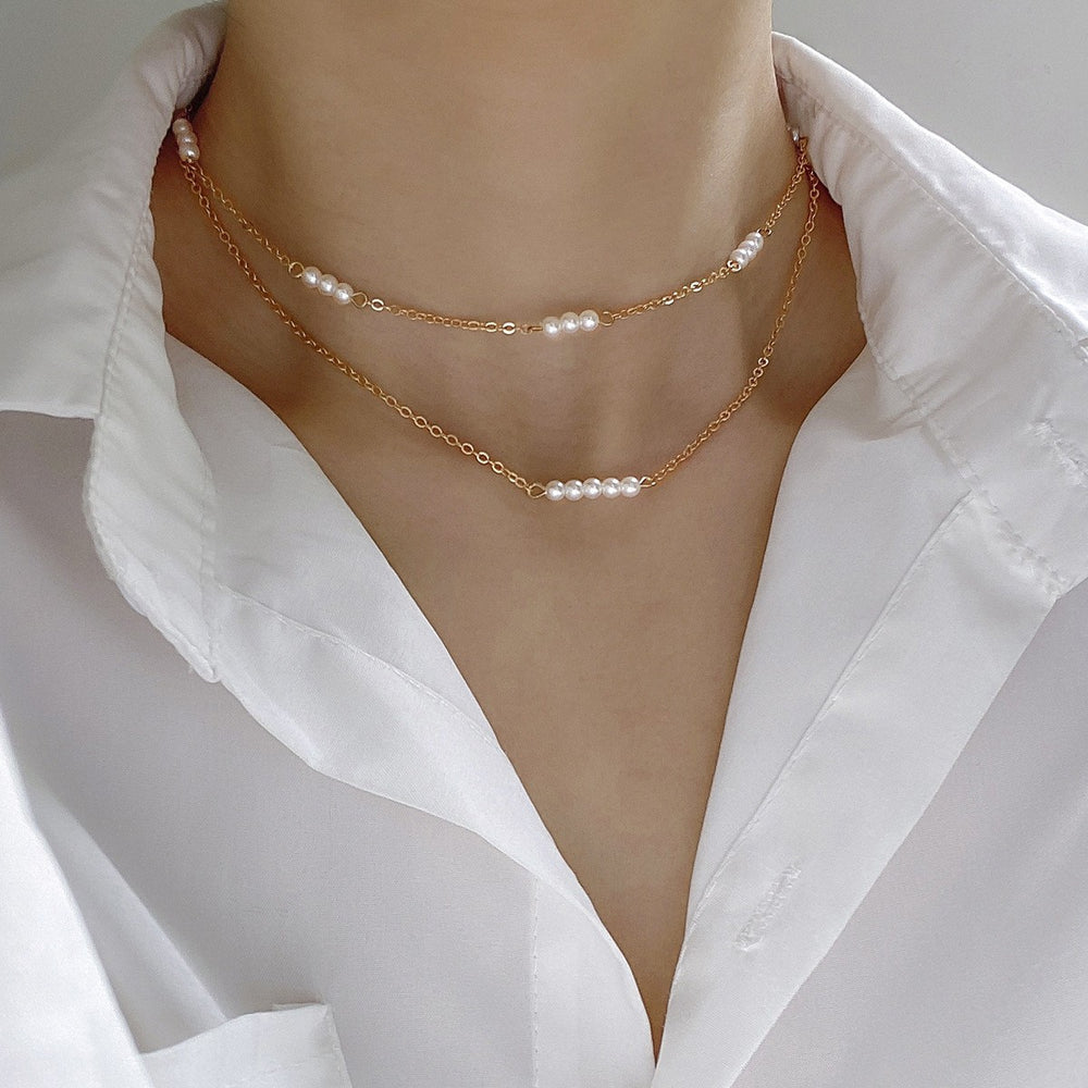 Fashionexportfashion cross necklaceelegant small cross pendant clavicle chain girls atmosphere jewelry necklace