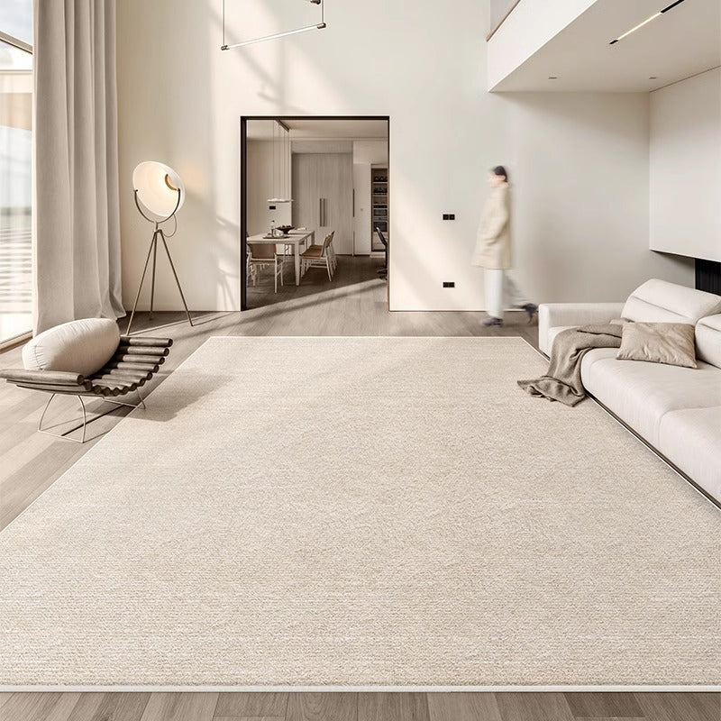Carpet living room  new cream style no-wash and wipeable light luxury high-end sofa coffee table blanket thickened room floor mat