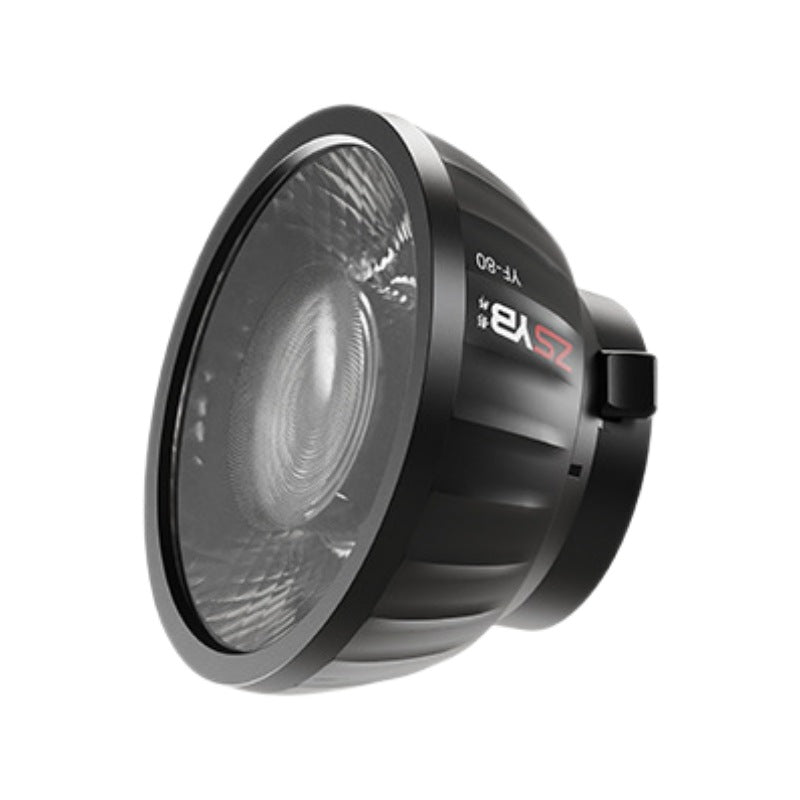 Foreign trade custom Yingbang Mini mouth Fresnel lens 9 times brighter photography condenser, external shooting accessory beam tube