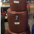 Export package 10l-20l-40l-60l-80l brown thermal insulation bucket set/5pcs
