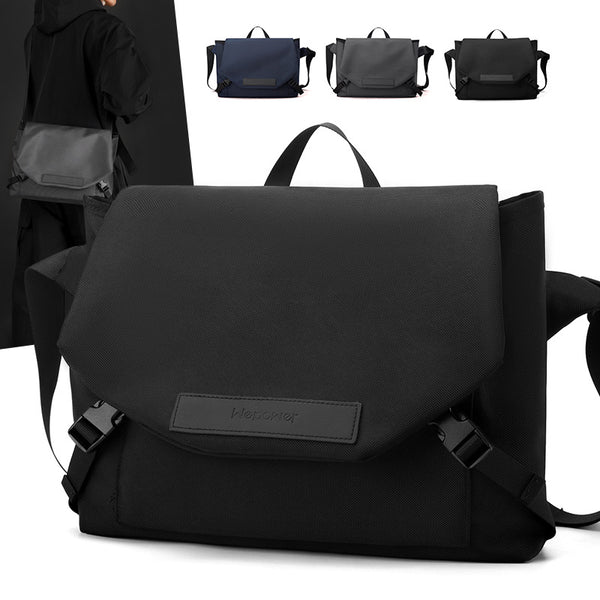 WEPOWER new messenger bag men's high-end trendy brand functional satchel multi-functional portable shoulder bag