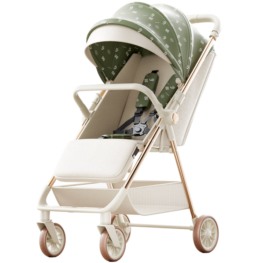 Baby stroller - convertible pushchair, lightweight & foldable, suitable for infants & toddlers (0-3 years), compact & portable
