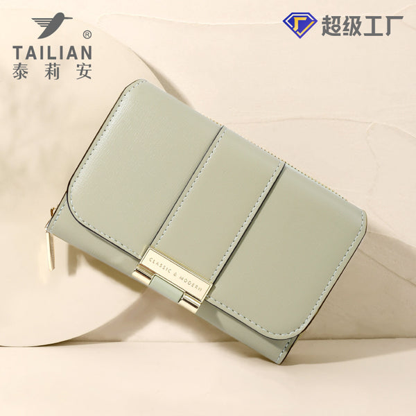 Terian 2023 new multi-functional women's wallet, short fashion multi-card  wallet wholesale wallet