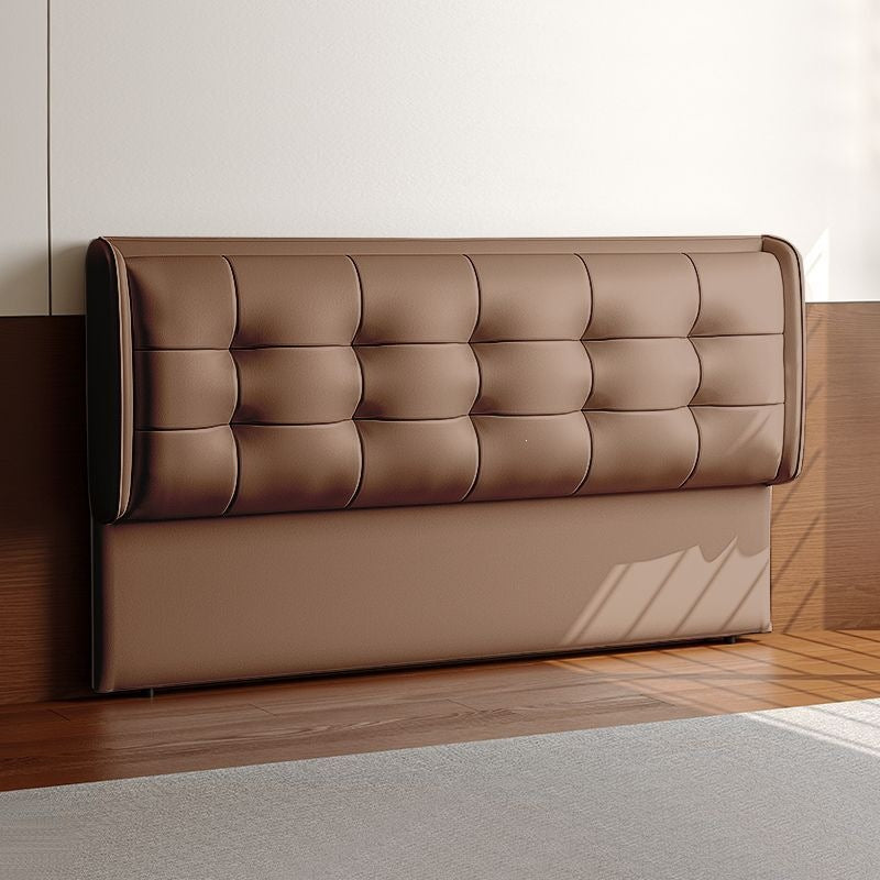 New arrival bedside back panel casualaccessible luxury soft-packed solid wood modern floor-standing backrest all-in-one buy other living room adults