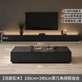 Pure solid wood coffee table 1.0m + tv cabinet 2.4m