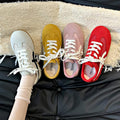 Red german army trainers (gats) women's shoes 2026 new arrival hot spring/autumn style super popular mesh breathable agnes shoes skate shoes sneakers