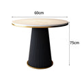 Leather coffee table 60*60*75 [color optional]
