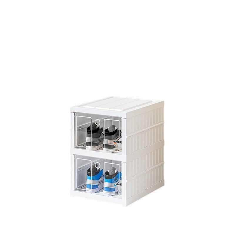 Installation-free integrated shoe cabinet Internet celebrity shoe box Shoe storage Foldable shoe storage cabinet Trunk shoe box