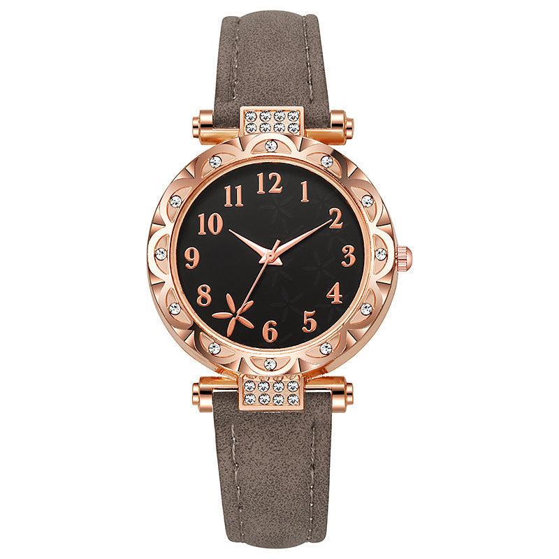 duoduo popular starfish dial women's quartz watch xiyin belt watch women's source manufacturer wholesale and delivery