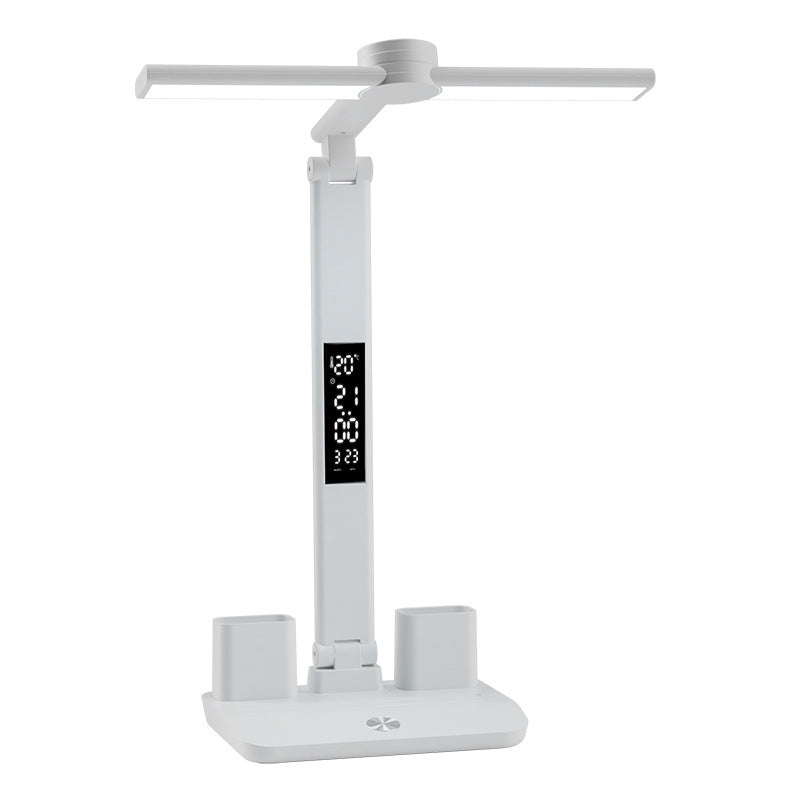 Multifunctional digital display desk lamp High-end eye protection and plug-in dual-purpose primary school students writing homework dormitory learning reading desk lamp