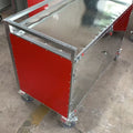 Folding cart for setting up stalls, foldable universal multi-functional snack night market cart, meal cart, movable stall