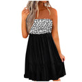 new multicolor printed bandeau ruched dress for women - perfect for cross-border e-commerce on  us &