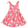Girls' dress  new summer collection v-neck milk silk dress stylish girl sleeveless sweet style dress