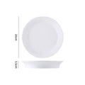 8inch reverse mouth deep plate