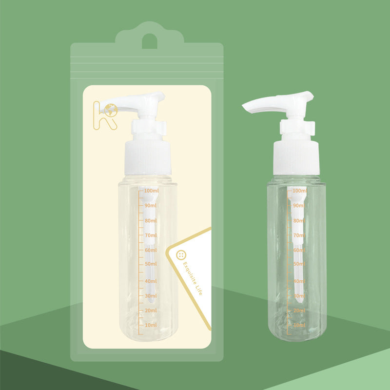 Colorful fenling can be oem processed travel empty bottles 50ml pet refill bottles travel business spray bottles plastic bottles