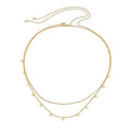 European and american cross-border new navel chain multi-layer waist chain bikini body chain disc tassel simple fashion jewelry