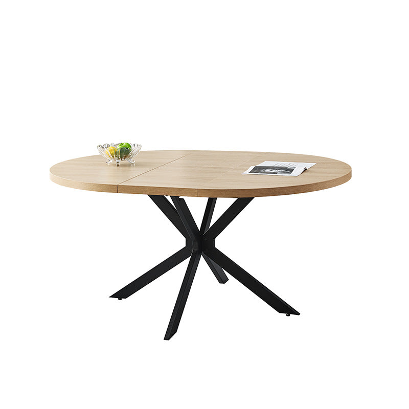 Export dining table retractable foldablemdf rectangular solid wood tablefolding dining table
