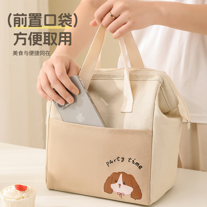 Beilian's new cute thermal insulation bento bag portable student commuter lunch box picnic lunch bag mommy bag wholesale