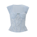 European and american style women's summer  new arrival: ins hot girl shawl wrap bodycon top & sexy a-line mini skirt set