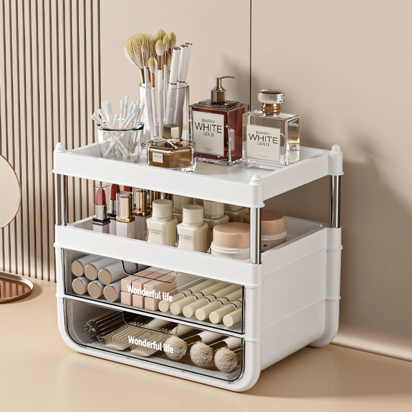Skin care product storage box Multi-layer drawer storage Locker Lipstick Cosmetics storage box Premium desktop