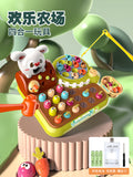 Large whack-a-mole kids toy - early education & brain training game machine for toddlers, stress relief, gift for boys & girls ages 1-3