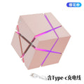 Original authentic rubik's cube bluetooth speaker subwoofer mini portable colorful light small speaker creative birthday gift