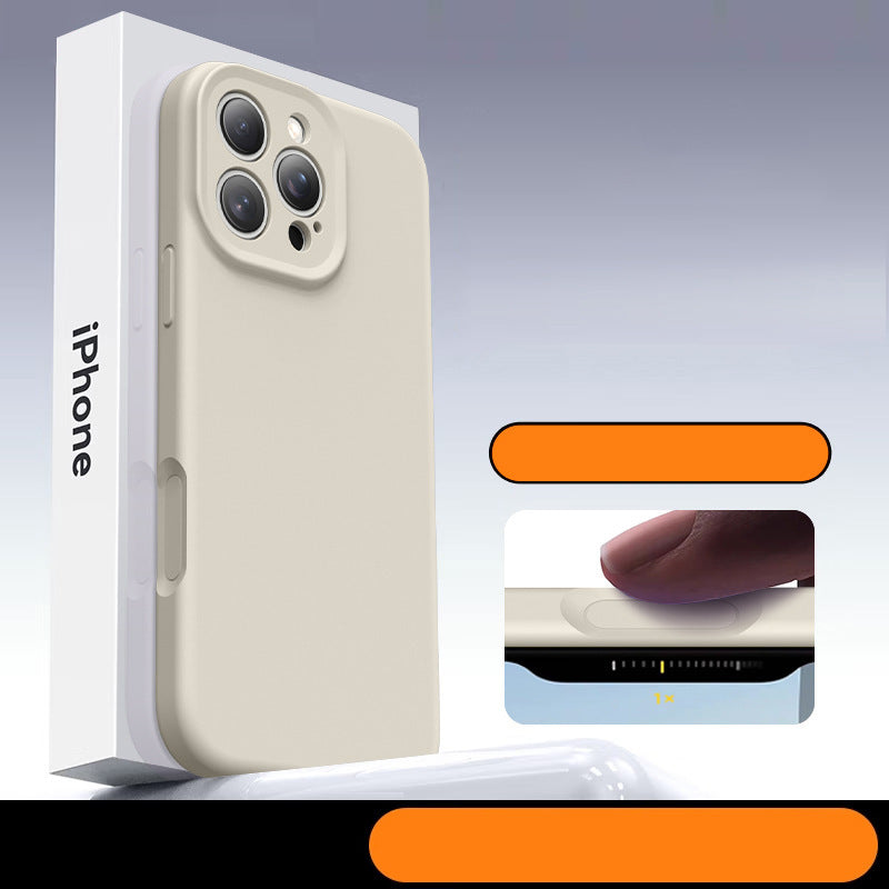 Integrated camera button liquid silicone case for iphone 14/17 - ai photo button compatible with iphone 15