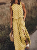 Yellow raindrops
