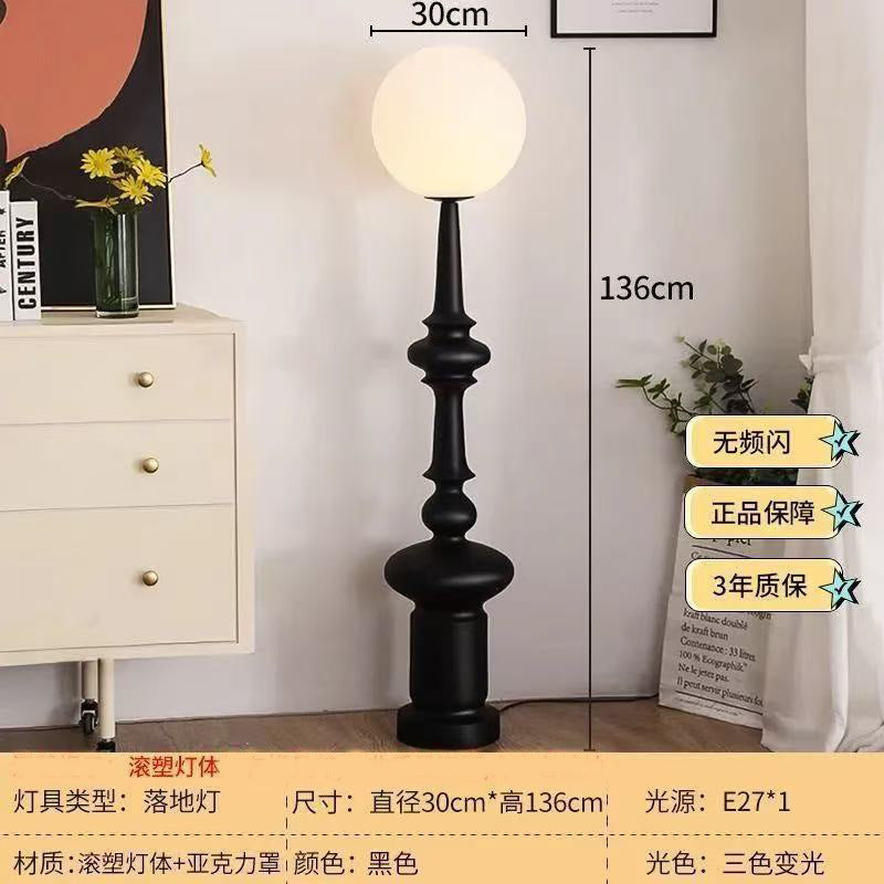 Roman column floor lamp living room retro american accessible luxuryclassy bedroom atmosphere lamp medieval french vertical table lamp