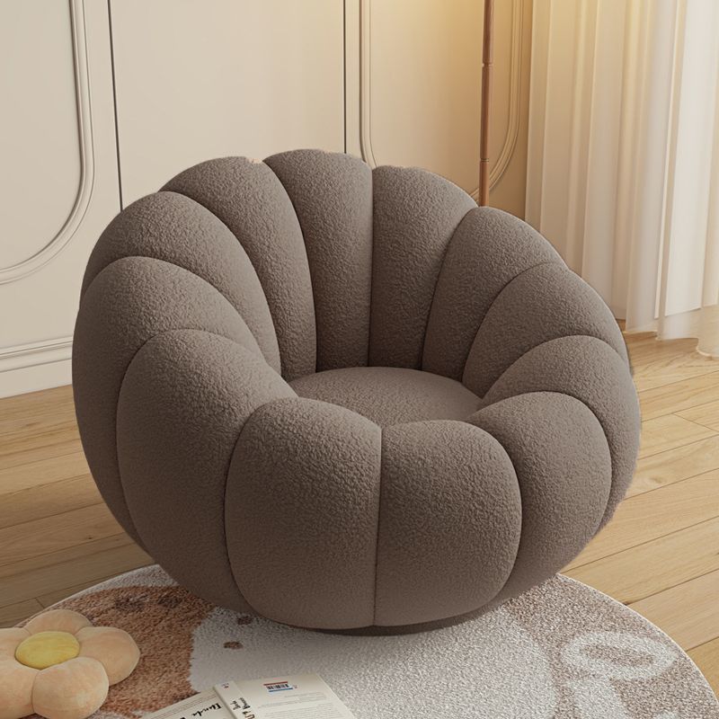 Lazy sponge sofa pumpkin chair single cream bean bag for home bedroom living room small apartment balcony lounge chair