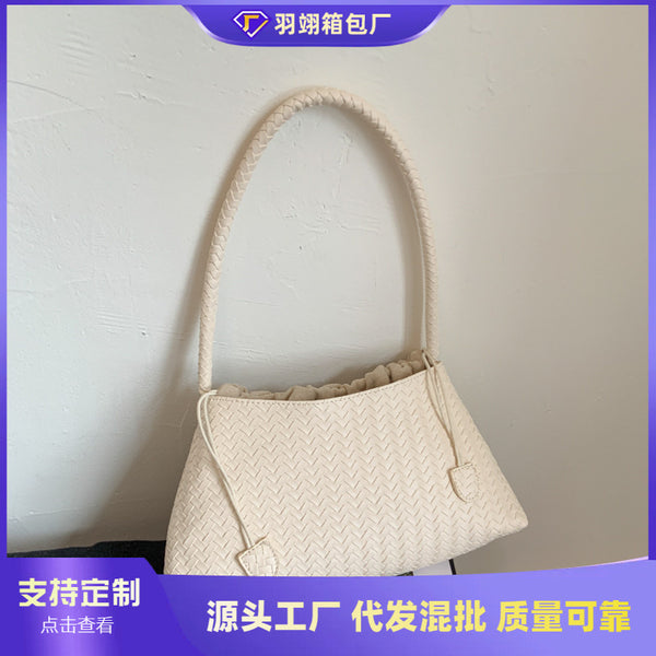 Cross-border 2025 summer new foreign-style texture large-capacity bag fashion trend casual women's shoulder tote bag