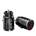 Car cigarette lighter super fast charging charger invisible usb car charger 30w car charger suitable for android