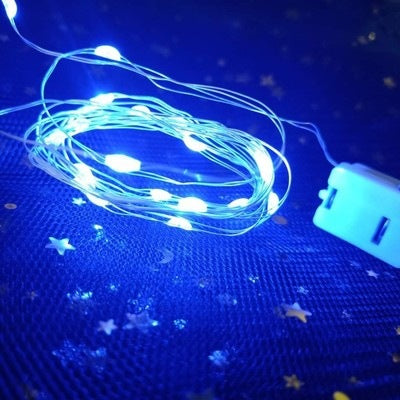 LED copper wire light waterproof small lantern flashing light string light rose bouquet decorative light gift box decorative lantern