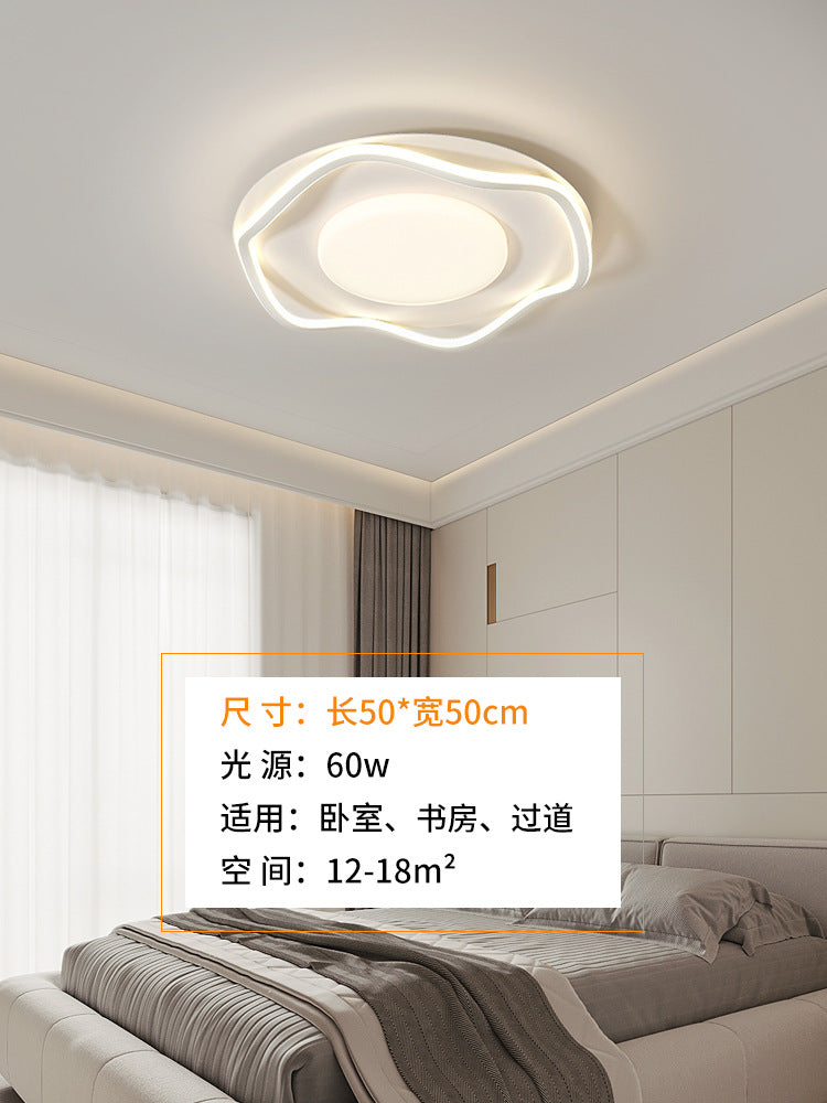 Zhongshan Lighting Factory Direct Sales Living Room Main Light Whole House Package Intelligent Voice Home Improvement Round Room Bedroom Ceiling Light
