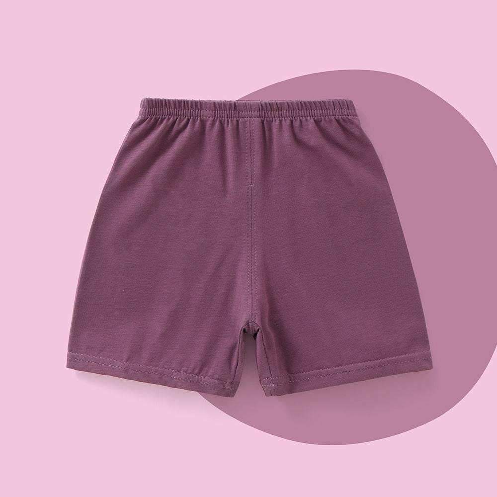 Summernew arrival baby half length pants baby type a comfortablecasual pants kids shorts outing thin boys and girls