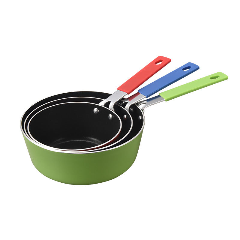 Mini kitchen soup pot for homekids play house omelette pot induction cooker neutral food supplement pot suit pot wholesale
