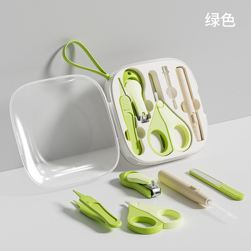Baby nail clipper set - gentle & safe nail care for newborns & toddlers - anti-pinching design