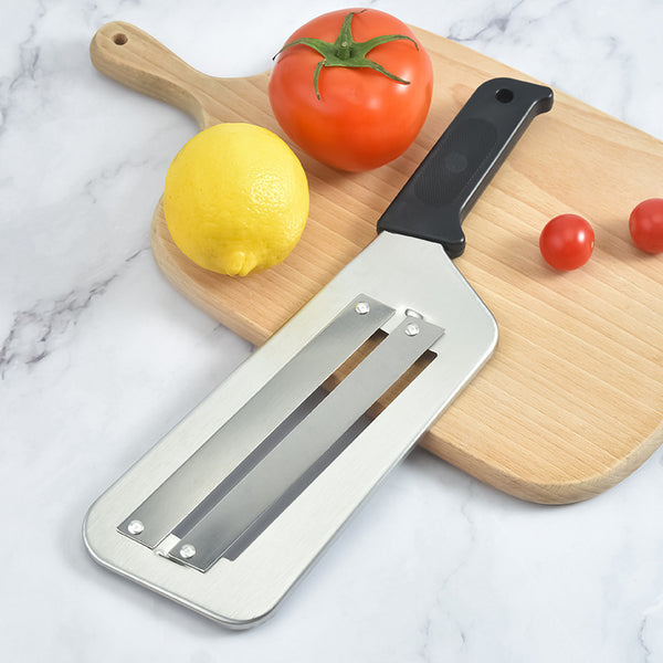 New stainless steel vegetable cutter multifunctional planer slicer slicer cutting potato slices vegetable cutting artifact household fruit knife