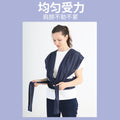 Baby front-hug summer breathable x-shaped adjustable mesh simple carrier for baby's lightweight outings