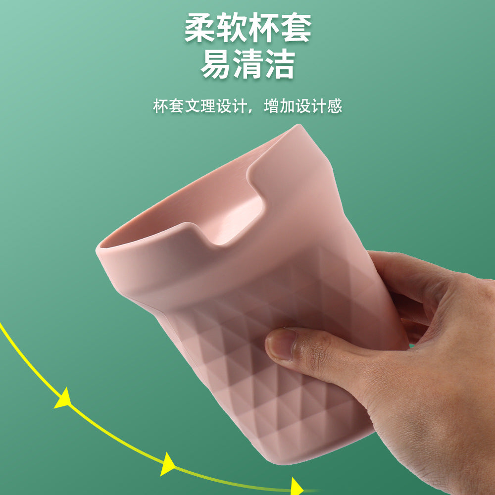 Explosive Stanley Cup Silicone Cup Cover Car Cup Protective Cover Anti-drop, Scratch-proof Convenient Silicon Cup Cover