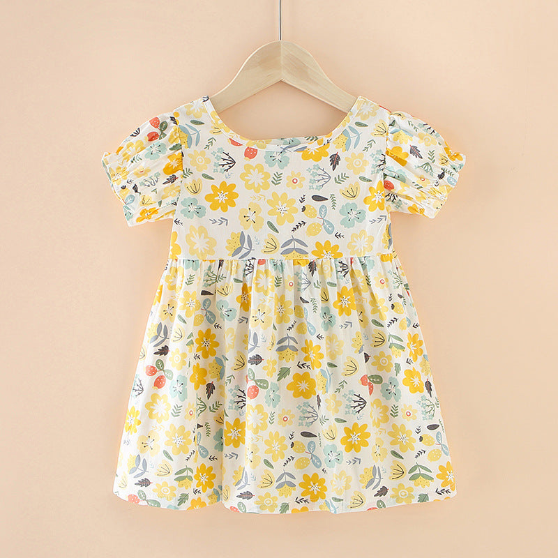 princess dress girls' dress summer korean style baby girl children's clothing wholesale street vendor kids' dress