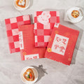 Disposable tablecloth for home use - rectangular, round, printed, extra thick plastic - perfect for chinese new year, spring festival, and kindergarten events