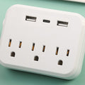 Us standard 3-prong power strip with multi-outlet usb cube, 2pd, us plug for mexico, usa, and canada