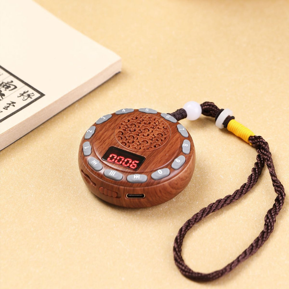 Classic portable music player - high-definition audio, card slot, rechargeable bluetooth speaker - available in various colors