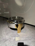 Round stainless steel buffet warming cabinet with see-through glass lid - commercial grade, 6l capacity - in stock for hotel use
