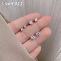 925 silver needle pearl zircon earrings for women classysenseniche style cold style forest style earrings wholesale