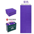 Foldable yoga mat - extra wide & thick, perfect for students, nap mats, kids' lunch breaks, portable fitness, anti-slip, and negative ion technology