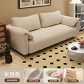 Sofa living room small apartment rental apartment bedroom double three-person clothing store reception rest area fabric sofa