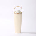New fruit-themed insulated tumbler, 30oz cross-border handheld insulated cup, 304 double-walled stainless steel flip-top tumbler - wholesale
