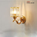 Postmodern minimalist crystal wall sconce - nordic light luxury living room background wall, stairway, aisle, corridor, bedroom bedside lamp